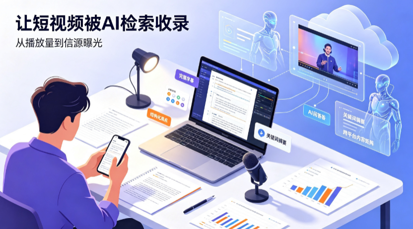 容县短视频创作者新必修课：吃透 GEO 优化，让抖音内容被豆包、DeepSeek、元宝智能体收录